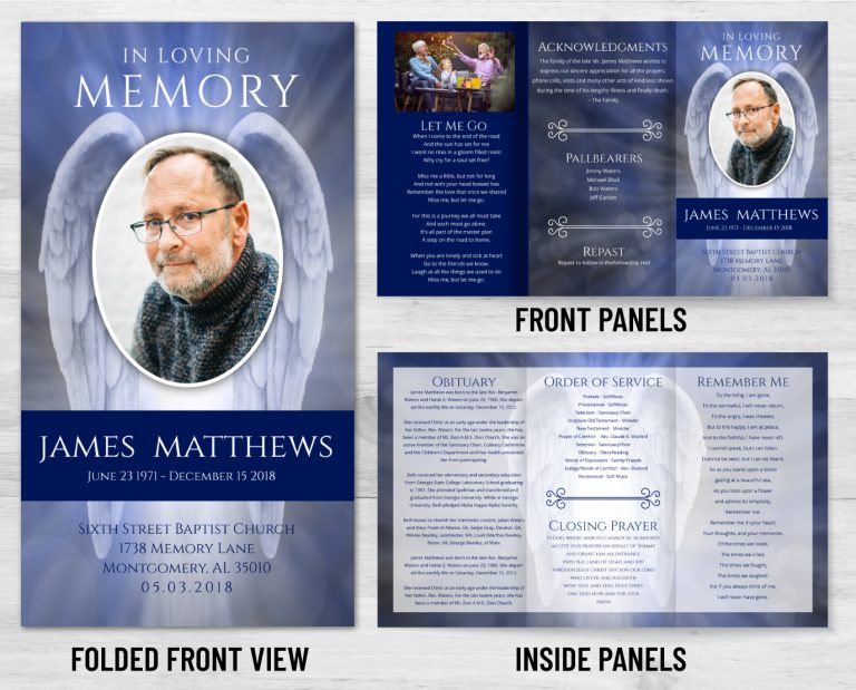 Funeral Program Printing Services - Memorial & Obituary Printing Services