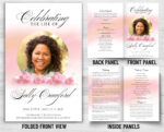 Pink Clouds Funeral Program