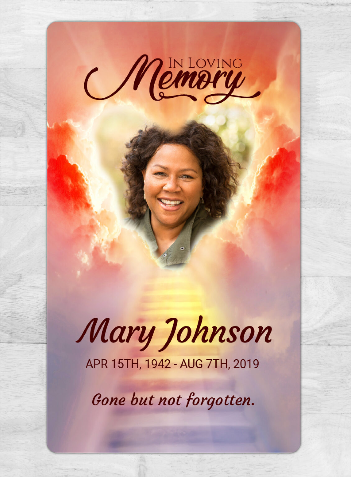 Custom Memorial Magnets - Funeral Keepsakes - Disciple Press