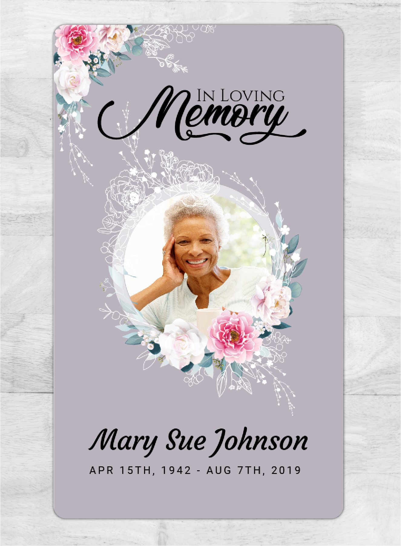 Memorial Magnet - 2139 - Disciplepress - Memorial & Funeral Printing