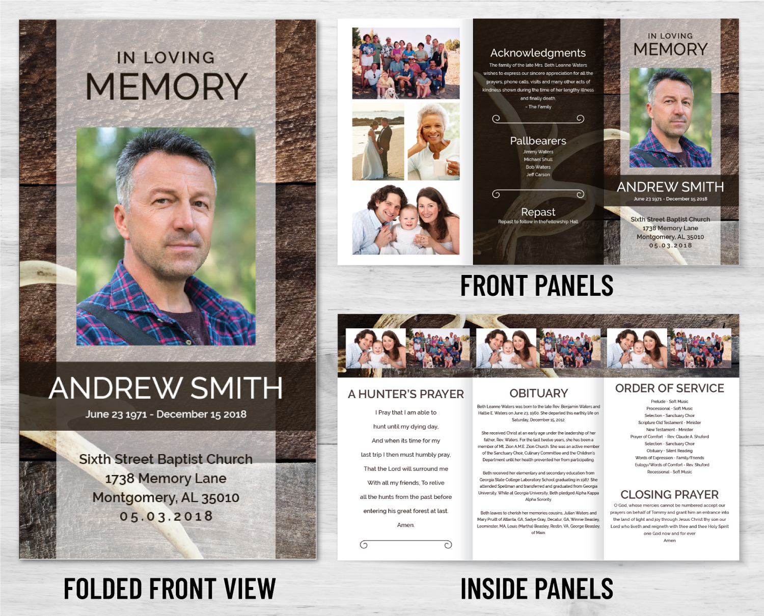 Pre-Printed Guest Book - 2070 - DisciplePress - Memorial & Funeral Printing