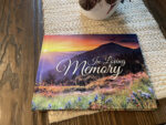 Field of Flowers Funeral Memorial Sign in Guest Book