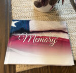 American Flag Funeral Memorial Guest Sign in Book