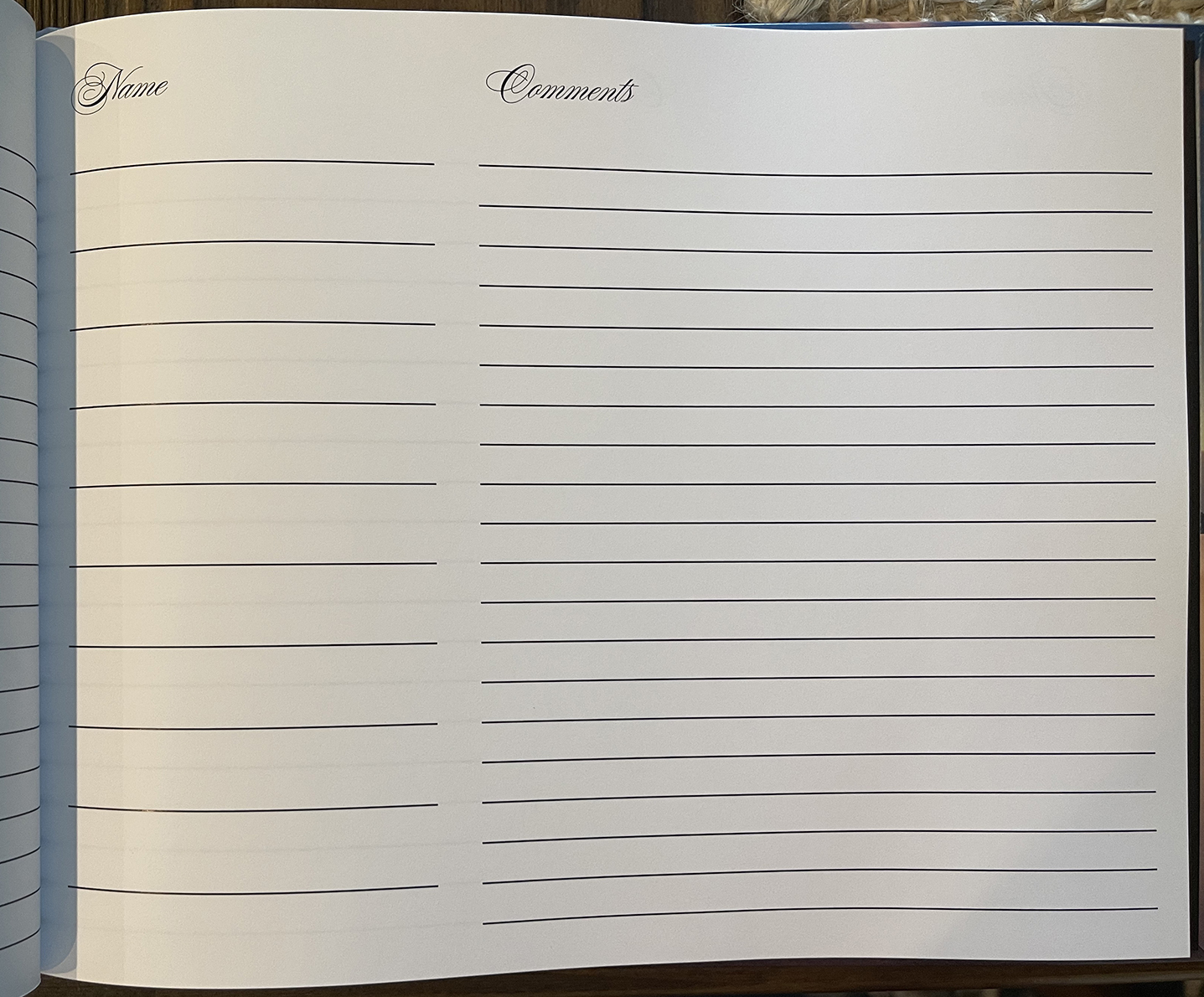 Embassy Wire Bind Funeral Guest Book – Funeral Program-Site