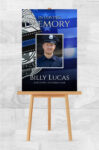 police officer funeral memorial poster