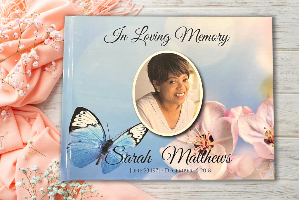 Custom Guest Book - 2070 - DisciplePress - Memorial & Funeral Printing