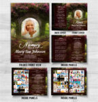 Secret Garden Funeral Memorial Program