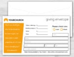 Tithe Giving Offering Church Envelope