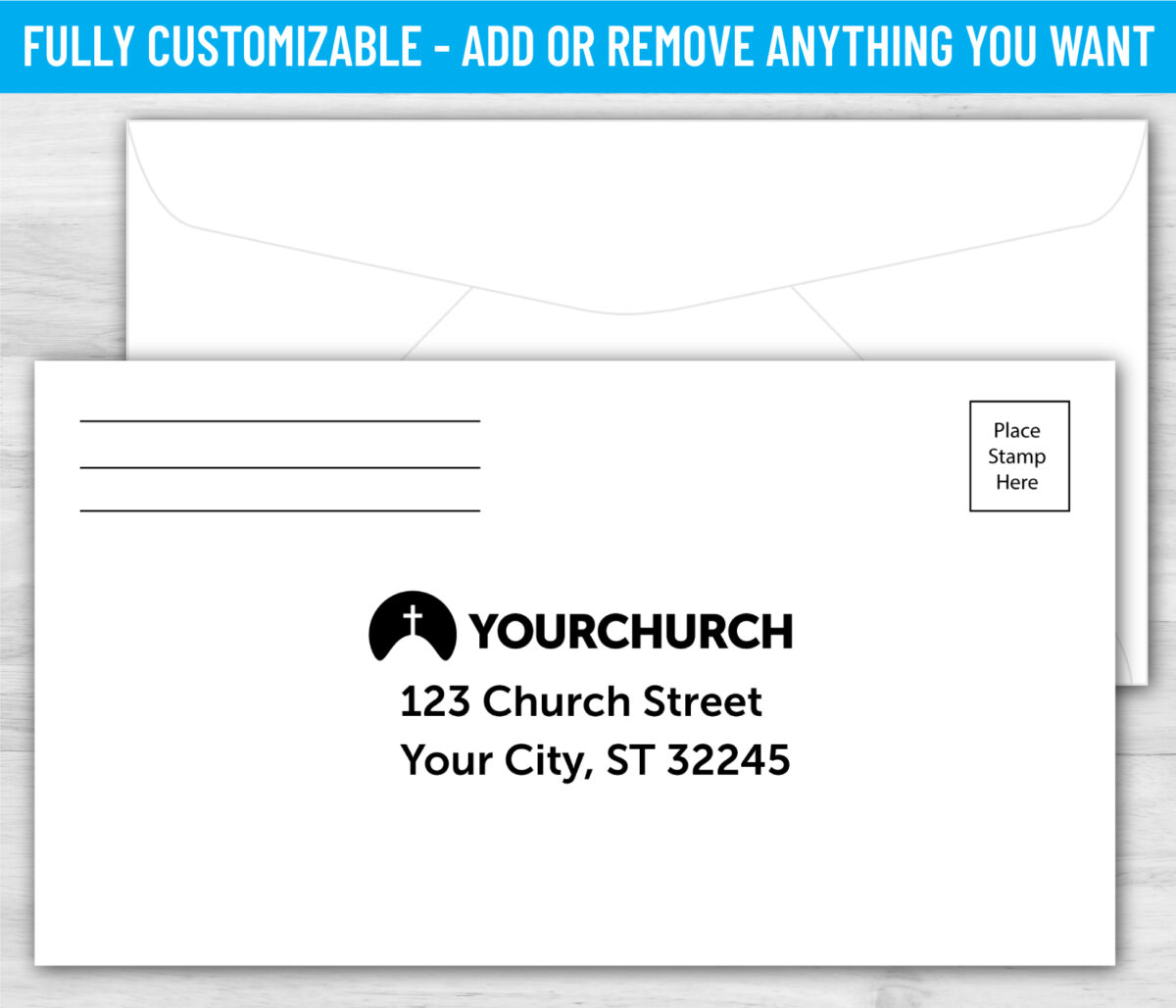Tithe Giving Offering Church Envelope