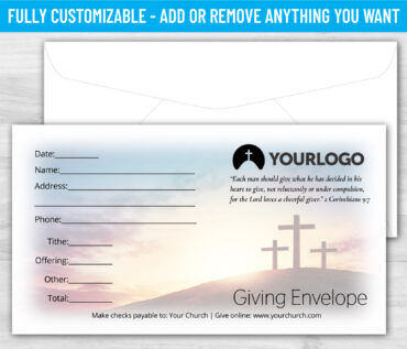 Tithe Envelope - 1019 - DisciplePress - Memorial & Funeral Printing