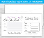 Tithe Giving Offering Church Envelope