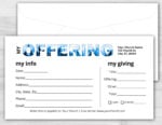 Tithe Giving Offering Church Envelope