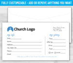 Tithe Giving Offering Church Envelope