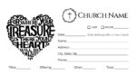 Tithe Giving Offering Church Envelope