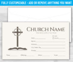 Tithe Giving Offering Church Envelope