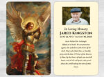 Catholic Saint Mass Prayer Card