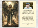 Catholic Saint Mass Prayer Card