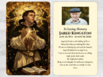 Catholic Saint Mass Prayer Card