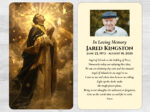 Catholic Saint Mass Prayer Card