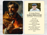 Catholic Saint Mass Prayer Card