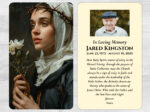 Catholic Saint Mass Prayer Card