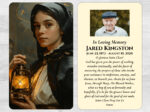 Catholic Saint Mass Prayer Card