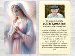 Catholic Saint Mass Prayer Card