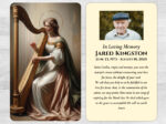 Catholic Saint Mass Prayer Card