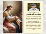 Catholic Saint Mass Prayer Card