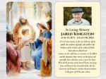 Catholic Saint Mass Prayer Card