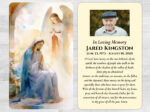 Catholic Saint Mass Prayer Card