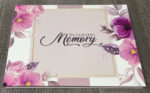 Funeral Memorial Sign in Guest Book