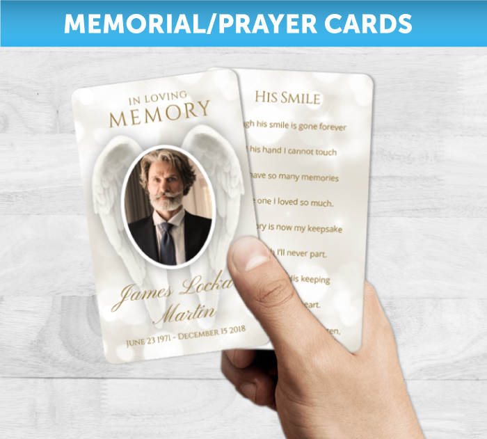 Memorial Prayer Cards