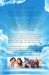 Stairs to heaven Theme Death Announcement Cards To Remember A Loved One