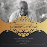Black and Gold Theme Memorial Funeral Fan Printing
