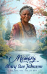 River Mountain Funeral Program Memorial Print