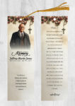 Catholic Mass Rosary Funeral Memorial Bookmark