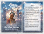 Heavens Gates Funeral Memorial Program Print