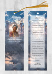 Heavens Gates Funeral Memorial Bookmark Print