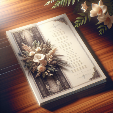 Essentials: What to Put in a Funeral Program