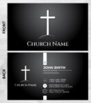 Church ministry business card prints