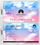 Church ministry business card prints