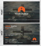 Church ministry business card prints