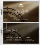 Church ministry business card prints