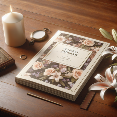 Funeral Program Samples: Get Inspired for a Memorial Service