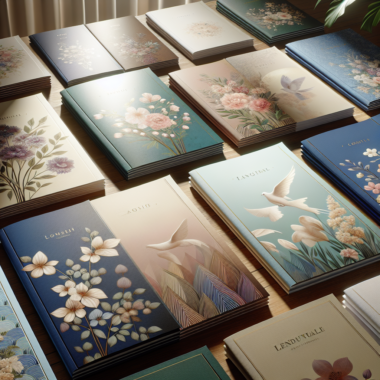 Creating Meaningful Tributes with Folded Funeral Programs