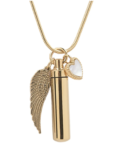 Gold Angel Wing Urn Keepsake