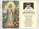 Catholic Mass Saint Prayer Card