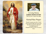 Catholic Mass Saint Prayer Card