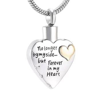 Family Heart Urn Necklace